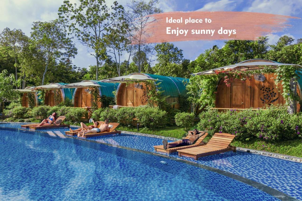 Phu Quoc Valley Sen Bungalow المظهر الخارجي الصورة